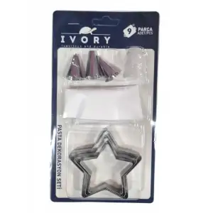 IVORY KURABİYE PASTA KALIBI SETİ 9 PRÇ. IVO-PST103