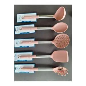 IVORY METAL SAPLI SİLİKON SPATULA IVO-SL186