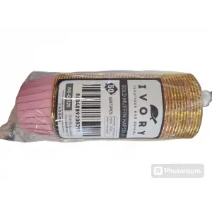 IVORY MUFFİN KEK KALIBI GOLD 50 Lİ IVO-125