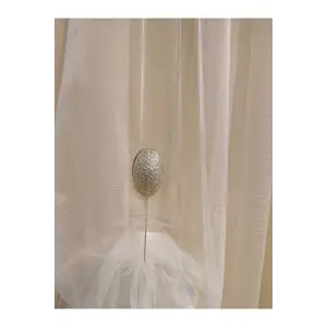 IVORY PERDE MANDALI MIKNATISLI TEKLİ IVO-6029