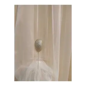 IVORY PERDE MANDALI MIKNATISLI TEKLİ IVO-6043