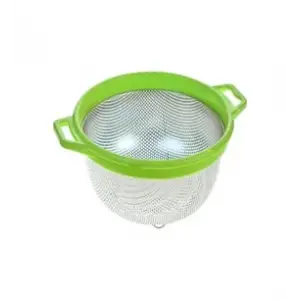 IVORY PLASTİK SAPLI SÜZGEÇ ÇELİK 18 CM SZG-226