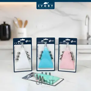IVORY SİLİKON KREMA POMPASI DUY SETİ IVO-PST102
