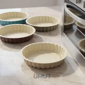 IVORY TEFLON KEK KALIBI(TURTA)26 CM IVO-EKK123