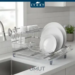 IVORY TEZGAH ÜSTÜ ALÜMİNYUM TABAKLIK IVO-3012