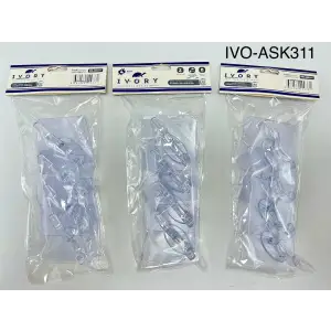 IVORY YAPIŞKANLI ASKI DÖRTLÜ ŞEFFAF IVO-ASK303-311