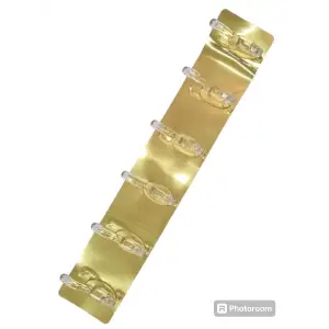 IVORY YAPIŞKANLI ASKI METAKİZE ALTILI ASK-185