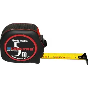 İZELTAŞ ŞERİT METRE PLASTİK 5 M 0588150005 5 Lİ