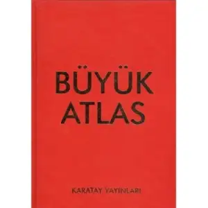 KARATAY BÜYÜK ATLAS KIRMIZI CİLTLİ