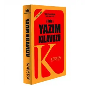 KARATAY YAZIM KLAVUZU SARI