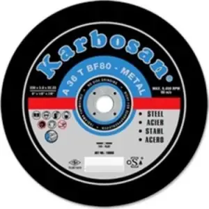 KARBOSAN METAL KESİCİ TAŞ 230 MM 910050
