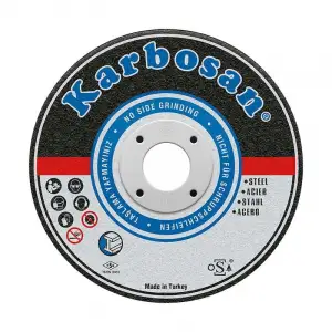 KARBOSAN METAL KESİCİ TAŞ 180 MM DÜZ 910040(PK-25 Lİ)