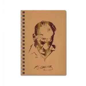 KESKİN ATATÜRK DEFTER 16,5X22,5 KAR.SPR.80 YP.
