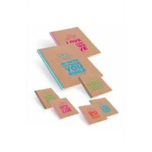 KESKİN FUNKY DEFTER A6 KARELİ SPR.KAPAK 80 YP.