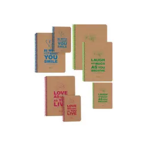 KESKİN FUNKY SPİRALLİ DEFTER16,5X22,5 80 YP KARELİ