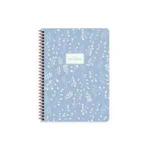 KESKİN PAS.FLORA DEFTER 16,5X22,5 DÜZ SPR.80 YP.