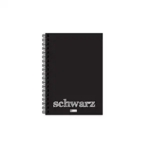 KESKİN SCHWARZ DEFTER 14X20 DÜZ SPR.PP.KAP.40 YP.