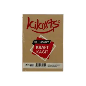 KİKA A4 KRAFT KAĞIDI 70X80 GR 10 LU