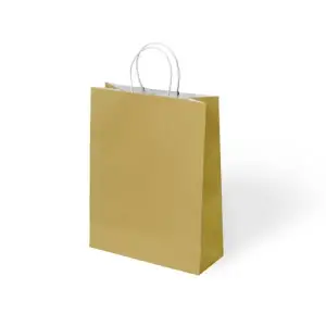 KİKA HEDİYE POŞETİ 25X12X31 ALTIN (PKT-24 LÜ)