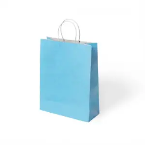 KİKA HEDİYE POŞETİ 25X12X31 MAVİ (PKT-24 LÜ)