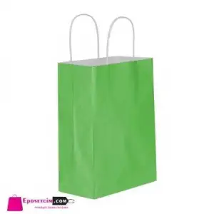 KİKA HEDİYE POŞETİ 25X12X31 YEŞİL (PKT-25 Lİ)