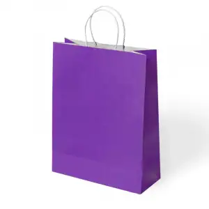 KİKA HEDİYE POŞETİ 31X12X41 MOR (PKT-24 LÜ)