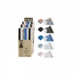 KİKA RULO HEDİYE PAKET KAĞIDI 70X100 CM (KT-40 LI)