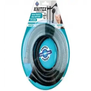 KNITEX DUŞ HORTUMU ÖRGÜLÜ SİYAH KTX-3008
