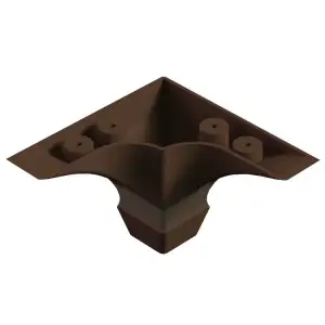 KOÇ LÜKENS AYAK 12 CM AHŞAP CEVİZ