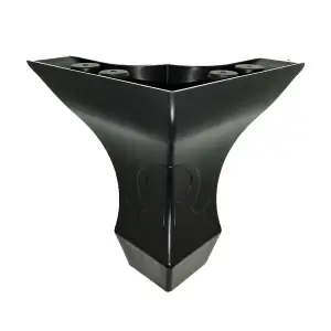 KOÇ LÜKENS AYAK 12 CM SİYAH