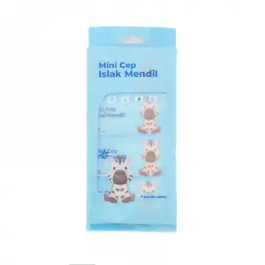 KRİSTAL MİNİ CEP MENDİLİ KST-100 LÜ (PKT-8 Lİ)