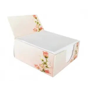 KÜP BLOKNOT BEYAZ 7X7 CM KOD:500