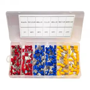 KUTULU İZOLELİ FASTON TİP KABLO UCU 200 PRÇ.3097