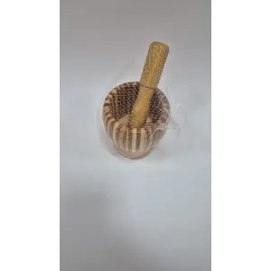 LALE AHŞAP HAVAN 4-O