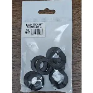 LASTİK CONTA 3/4 10 LU (PKT-50 Lİ)