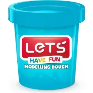 LETS OYUN HAMURU TEK RENK L8340 MAVİ 150 GR