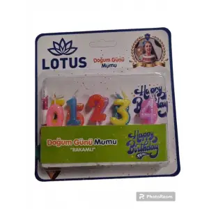 LOTUS DOĞUMGÜNÜ MUM RAKAMLI LTS-TM107