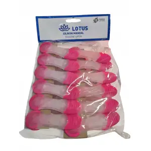 LOTUS SİLİKON MANDAL 12 Lİ JUMBO LTS-MND45