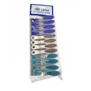 LOTUS SİLİKON MANDAL 12 Lİ LTS-MND23
