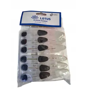 LOTUS SİLİKON MANDAL 12 Lİ LTS-MND46