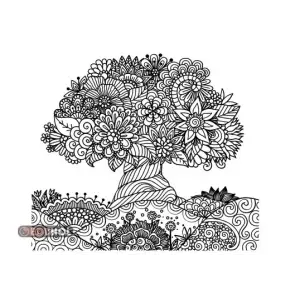 MANDALA ORMAN BOYAMA