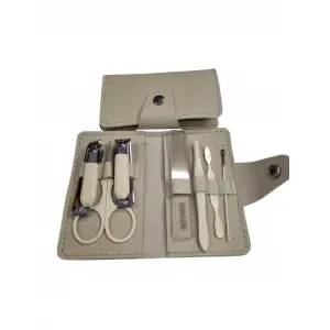 MANİKÜR SETİ ÇANTALI KREM MB-441