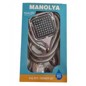 MANOLYA DUŞ SETİ KARE D-219