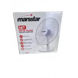 MARSSTAR YILDIZ MASA ÜSTÜ VANTİLATÖR MS-16