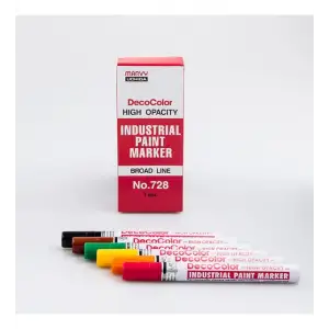 MARVY INDUSTRİAL PAINT MARKÖR GOLD 728