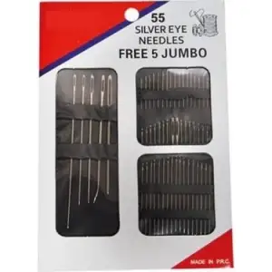 ZARFLI DİKİŞ İĞNE SETİ JUMBO 55 Lİ (PKT-36 LI)