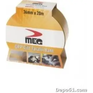 MEG ÇİFT TARAFLI  BANT OPP 36 MM X20 MT