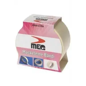 MEG MASKELEME (KAĞIT) BANDI 18X20 MT (PKT-6 LI)