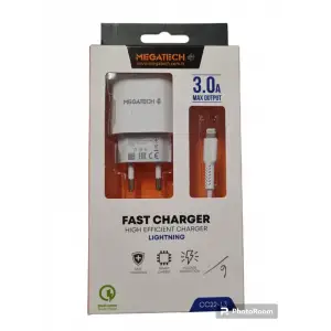 MEGATECH ECO ŞARJ ALETİ 3000A IPHONE (IOS)