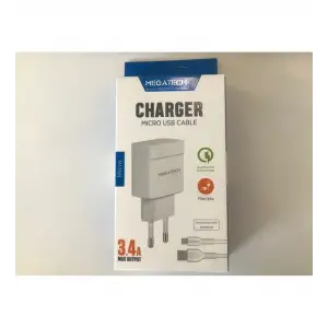 MEGATECH EV ŞARJ SETİ 3.4 AMPER MİCRO